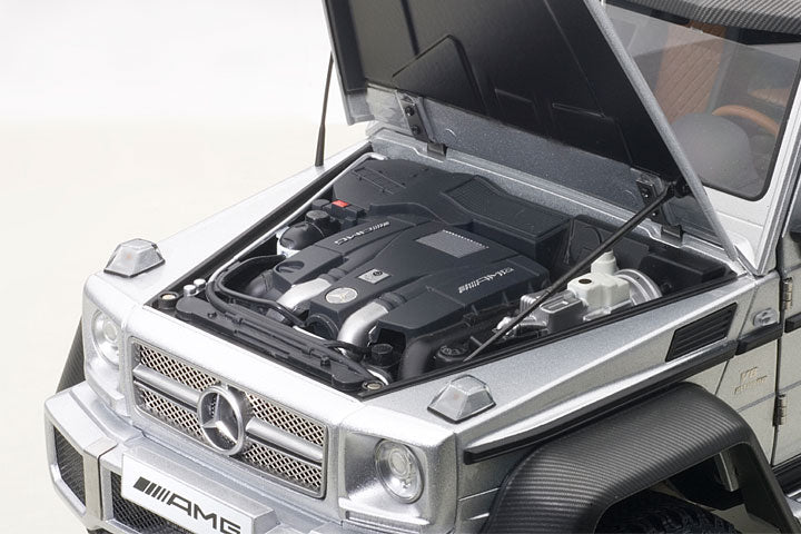 AUTOart Mercedes-Benz G63 AMG 6x6 G-Class Silver 1:18