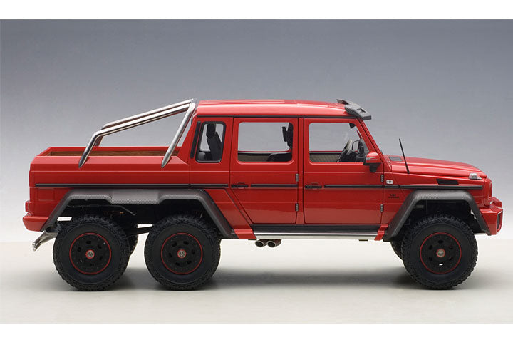 AUTOart Mercedes-Benz G63 AMG 6x6 G-Class Red 1:18