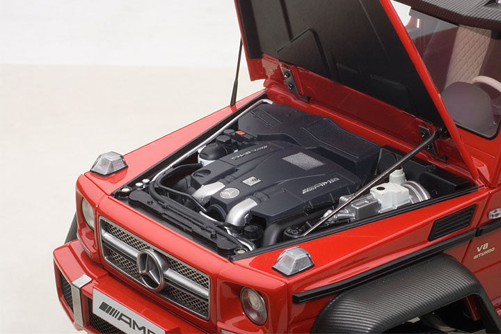 AUTOart Mercedes-Benz G63 AMG 6x6 G-Class Red 1:18