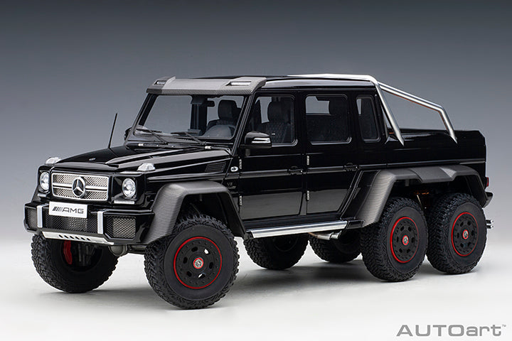 AUTOart Mercedes-Benz G63 AMG 6x6 G-Class Gloss Black 1:18