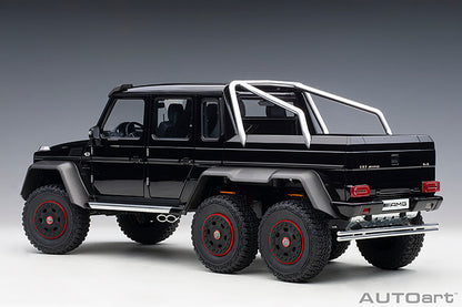 AUTOart Mercedes-Benz G63 AMG 6x6 G-Class Gloss Black 1:18