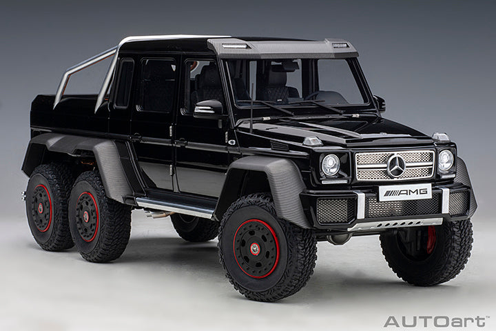 AUTOart Mercedes-Benz G63 AMG 6x6 G-Class Gloss Black 1:18