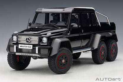 AUTOart Mercedes-Benz G63 AMG 6x6 G-Class Gloss Black 1:18