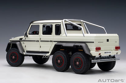 AUTOart Mercedes-Benz G63 AMG 6x6 G-Class Designo Diamond White 1:18