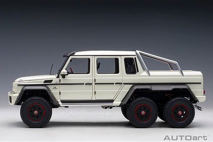 AUTOart Mercedes-Benz G63 AMG 6x6 G-Class Designo Diamond White 1:18