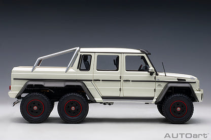 AUTOart Mercedes-Benz G63 AMG 6x6 G-Class Designo Diamond White 1:18