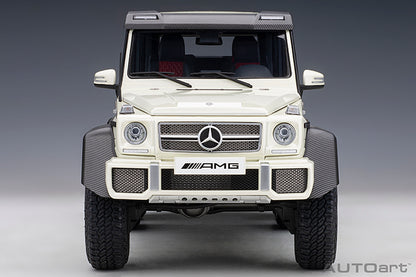 AUTOart Mercedes-Benz G63 AMG 6x6 G-Class Designo Diamond White 1:18