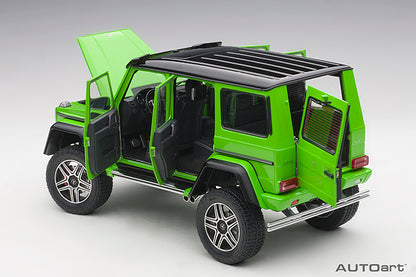 AUTOart Mercedes-Benz G500 4x4 2 G-Class Alien Green 1:18