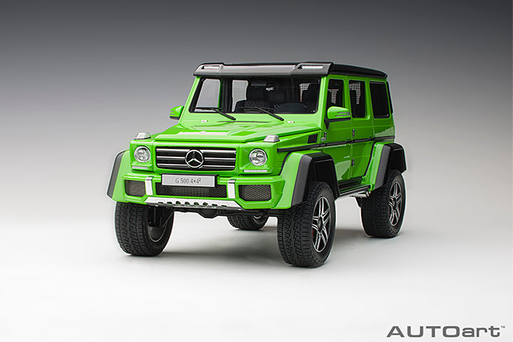 AUTOart Mercedes-Benz G500 4x4 2 G-Class Alien Green 1:18