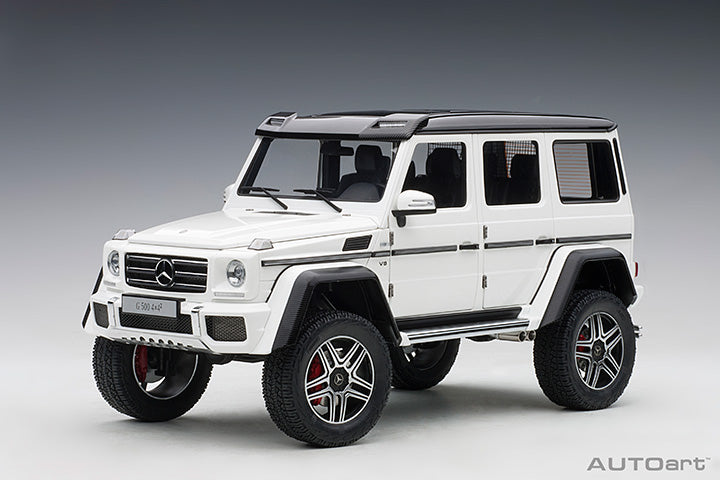 AUTOart Mercedes-Benz G500 4x4 2 G-Class Gloss White 1:18