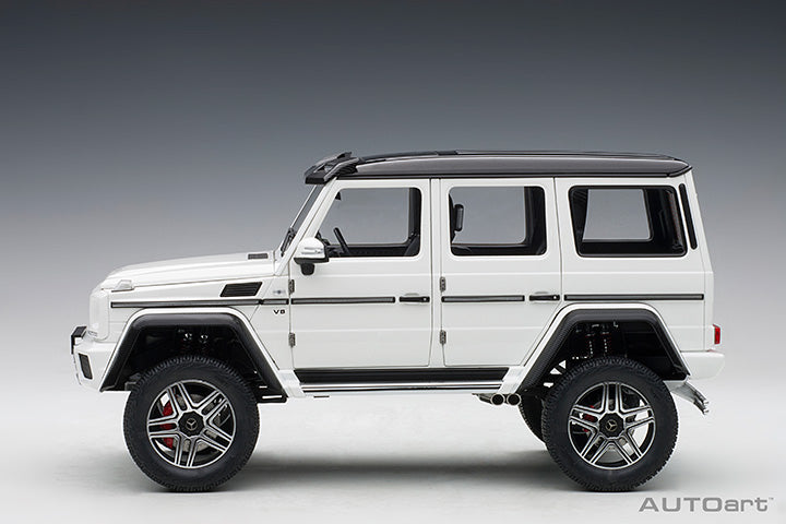 AUTOart Mercedes-Benz G500 4x4 2 G-Class Gloss White 1:18