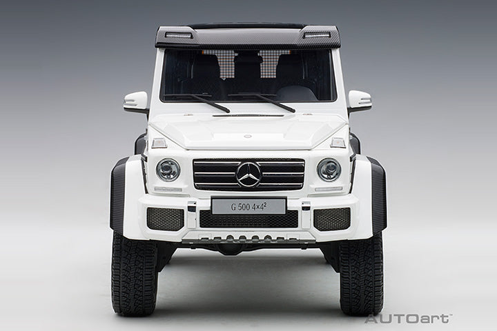 AUTOart Mercedes-Benz G500 4x4 2 G-Class Gloss White 1:18