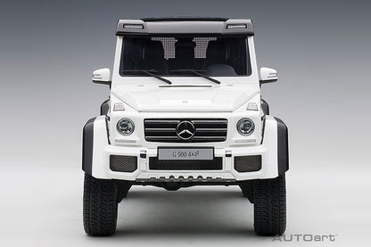 AUTOart Mercedes-Benz G500 4x4 2 G-Class Gloss White 1:18