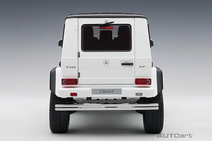 AUTOart Mercedes-Benz G500 4x4 2 G-Class Gloss White 1:18