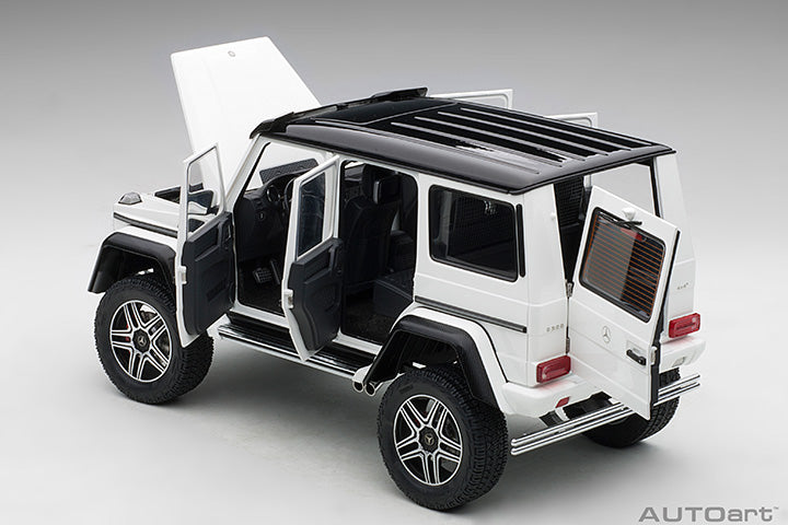 AUTOart Mercedes-Benz G500 4x4 2 G-Class Gloss White 1:18