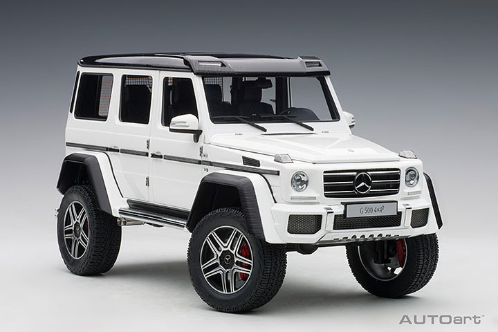 AUTOart Mercedes-Benz G500 4x4 2 G-Class Gloss White 1:18