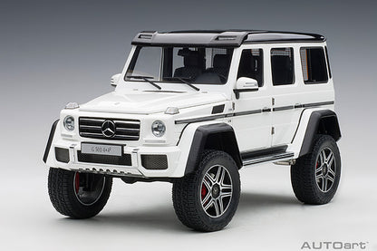 AUTOart Mercedes-Benz G500 4x4 2 G-Class Gloss White 1:18