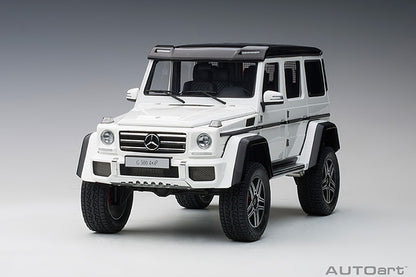 AUTOart Mercedes-Benz G500 4x4 2 G-Class Gloss White 1:18