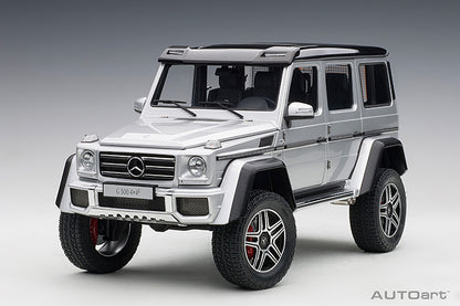 AUTOart Mercedes-Benz G500 4x4 2 G-Class Silver 1:18