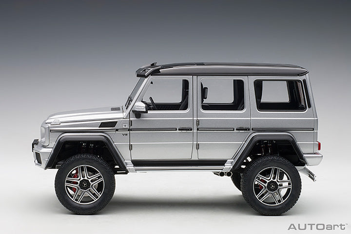 AUTOart Mercedes-Benz G500 4x4 2 G-Class Silver 1:18