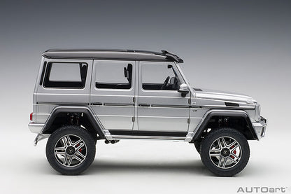 AUTOart Mercedes-Benz G500 4x4 2 G-Class Silver 1:18