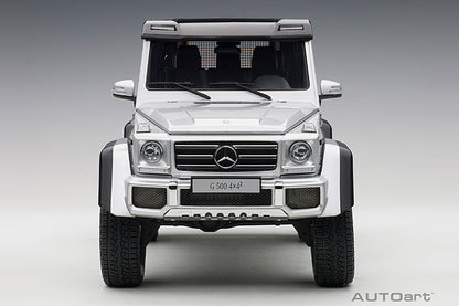 AUTOart Mercedes-Benz G500 4x4 2 G-Class Silver 1:18