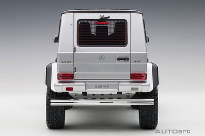 AUTOart Mercedes-Benz G500 4x4 2 G-Class Silver 1:18