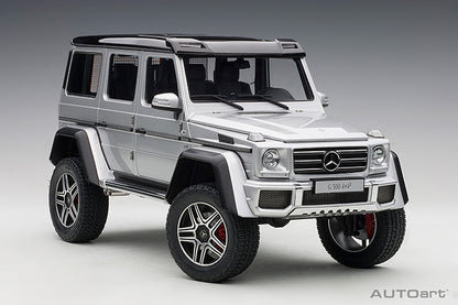 AUTOart Mercedes-Benz G500 4x4 2 G-Class Silver 1:18