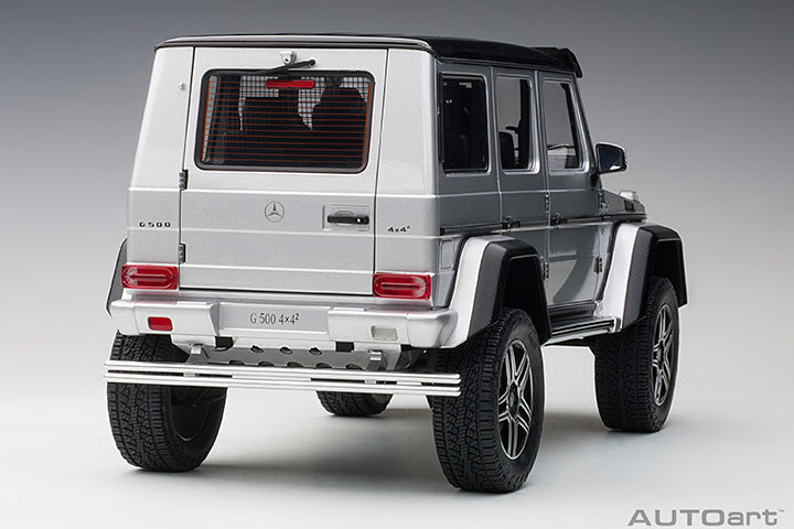 AUTOart Mercedes-Benz G500 4x4 2 G-Class Silver 1:18