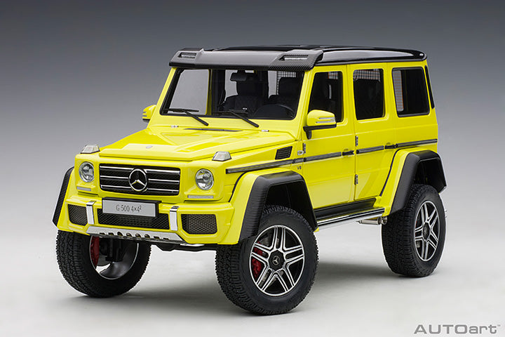 AUTOart Mercedes-Benz G500 4x4 2 G-Class Electric Beam Yellow 1:18