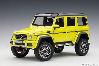 AUTOart Mercedes-Benz G500 4x4 2 G-Class Electric Beam Yellow 1:18