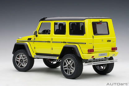 AUTOart Mercedes-Benz G500 4x4 2 G-Class Electric Beam Yellow 1:18