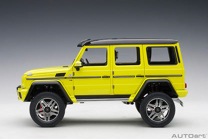 AUTOart Mercedes-Benz G500 4x4 2 G-Class Electric Beam Yellow 1:18