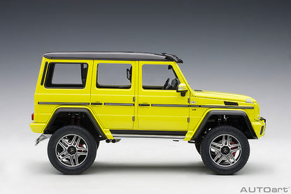 AUTOart Mercedes-Benz G500 4x4 2 G-Class Electric Beam Yellow 1:18