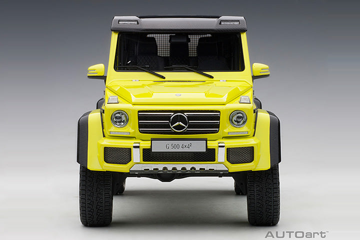 AUTOart Mercedes-Benz G500 4x4 2 G-Class Electric Beam Yellow 1:18