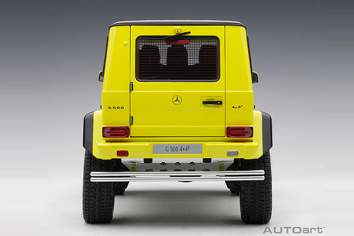 AUTOart Mercedes-Benz G500 4x4 2 G-Class Electric Beam Yellow 1:18