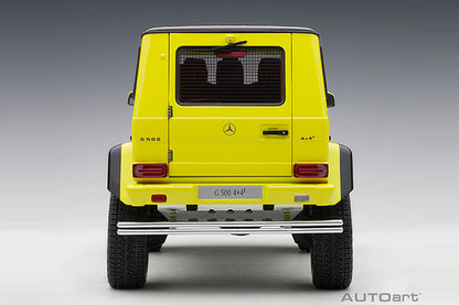 AUTOart Mercedes-Benz G500 4x4 2 G-Class Electric Beam Yellow 1:18