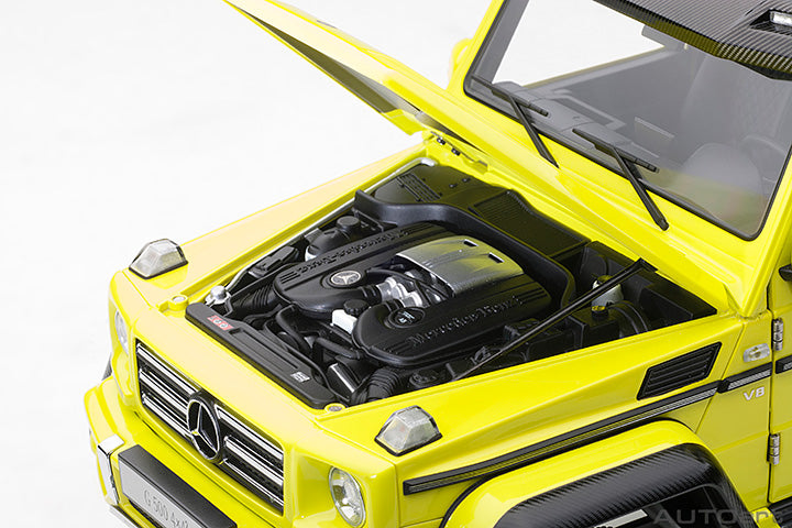 AUTOart Mercedes-Benz G500 4x4 2 G-Class Electric Beam Yellow 1:18