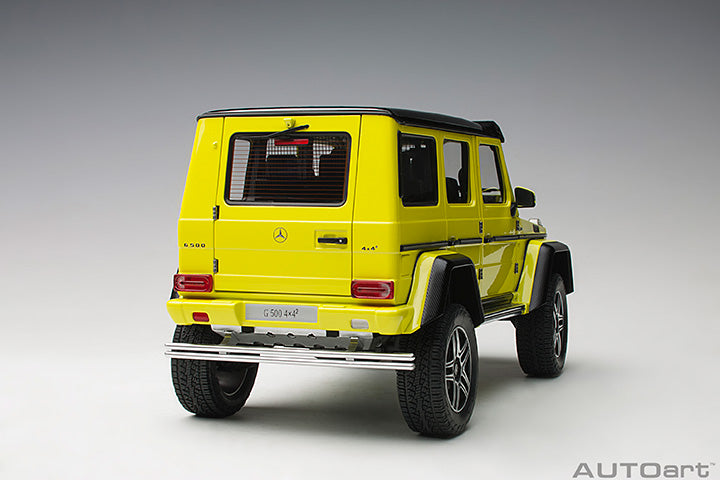 AUTOart Mercedes-Benz G500 4x4 2 G-Class Electric Beam Yellow 1:18