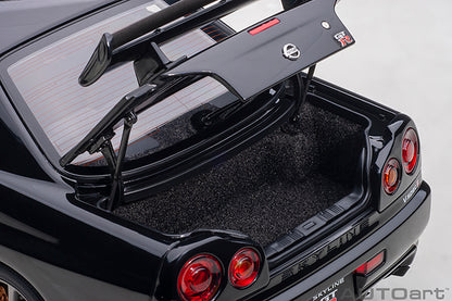 AUTOart 2001 Nissan Skyline GT-R (R34) V-Spec II Black Pearl 1:18