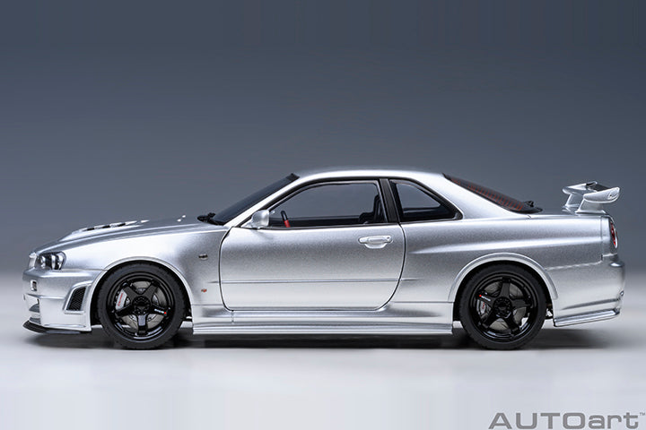 AUTOart 2001 Nissan Skyline GT-R (R34) Z-Tune Silver 1:18