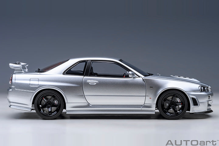 AUTOart 2001 Nissan Skyline GT-R (R34) Z-Tune Silver 1:18