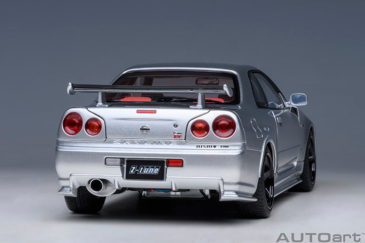 AUTOart 2001 Nissan Skyline GT-R (R34) Z-Tune Silver 1:18