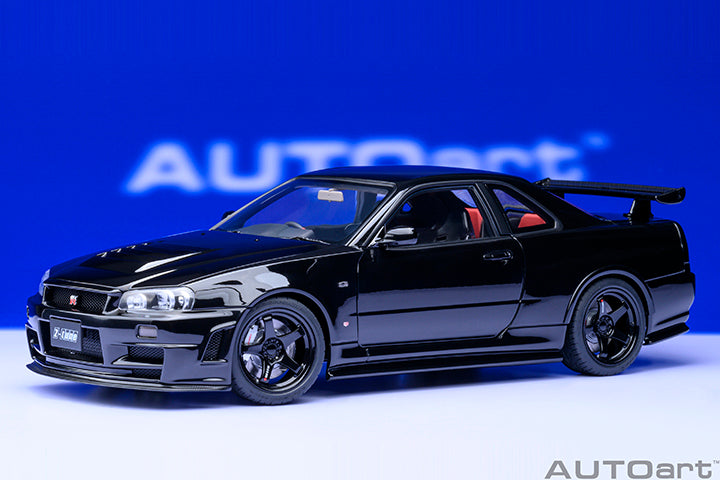 AUTOart 2001 Nissan Skyline GT-R (R34) Z-Tune Black Pearl 1:18