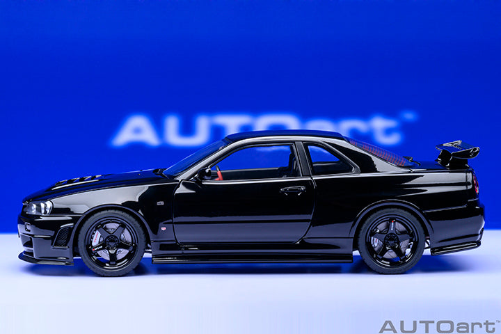 AUTOart 2001 Nissan Skyline GT-R (R34) Z-Tune Black Pearl 1:18