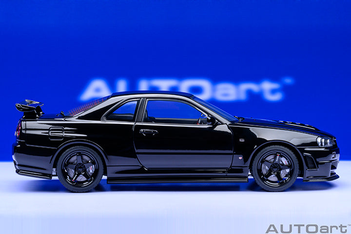 AUTOart 2001 Nissan Skyline GT-R (R34) Z-Tune Black Pearl 1:18