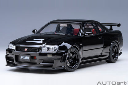 AUTOart 2001 Nissan Skyline GT-R (R34) Z-Tune Black Pearl 1:18