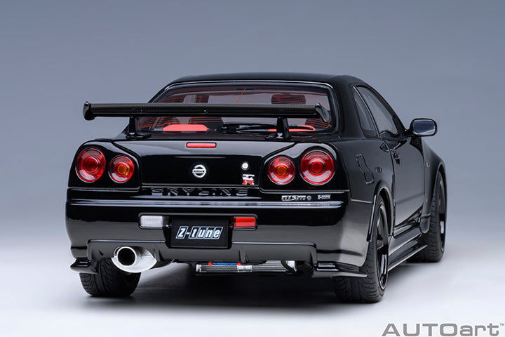 AUTOart 2001 Nissan Skyline GT-R (R34) Z-Tune Black Pearl 1:18