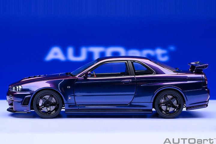 AUTOart 2001 Nissan Skyline GT-R (R34) Z-Tune Midnight Purple 1:18