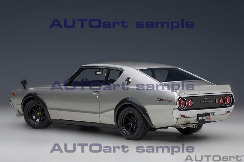 AUTOart Nissan Skyline 2000 GT-R (KPGC110) Z-Tune Silver 1:18